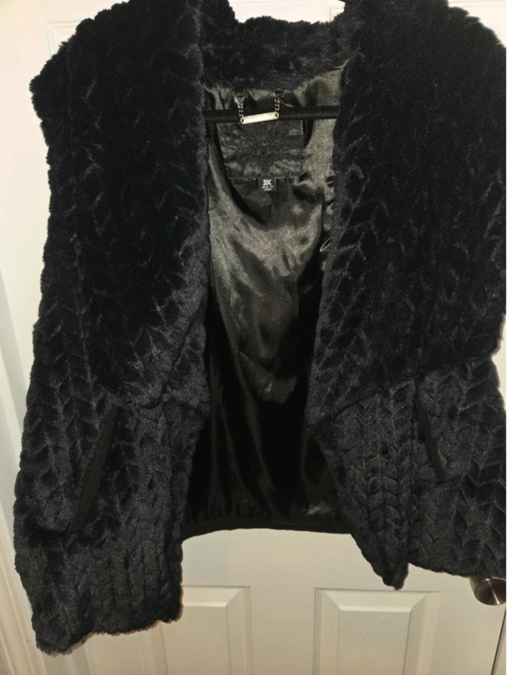 Faux fur vest